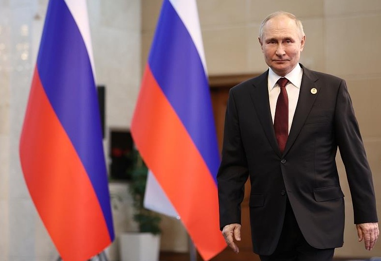 俄罗斯总统普京。（图源：央视新闻）