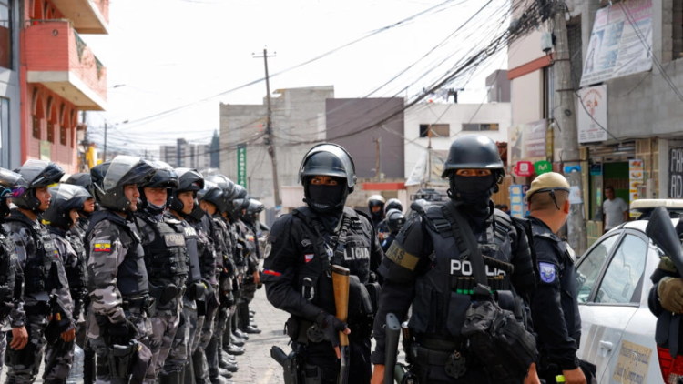 厄瓜多尔全国进入紧急状态。（图源：路透社）