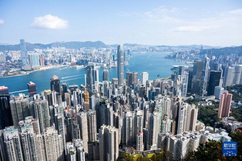 这是香港城市风光。（图源：新华社）