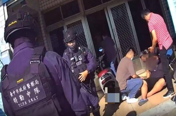 台中市警局执行强力扫黑