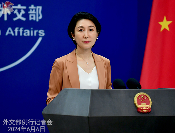 外交部发言人毛宁。（图源：外交部网站）