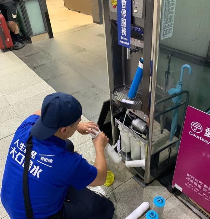 桃园捷运公司饮水机水质遭检举