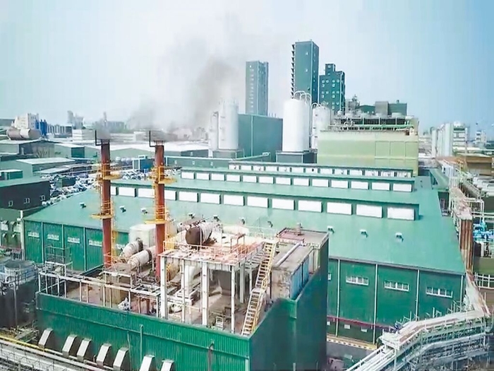 桃园观音工业区工厂林立