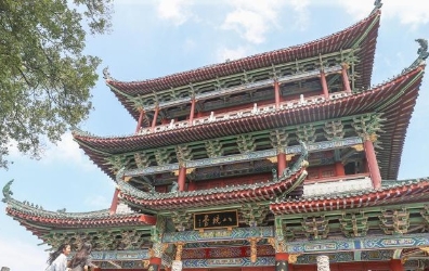 两岸媒体人参观八境台