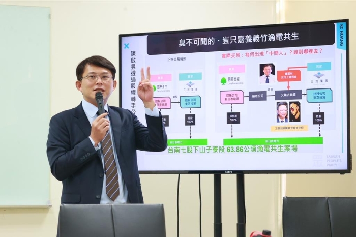民眾黨立委黃國昌。（民眾黨提供／楊亞璇台北傳真）