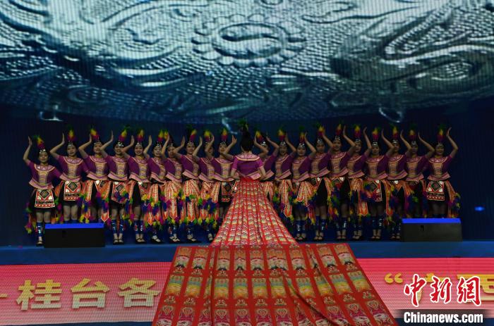 图为大联欢活动现场舞蹈《样样美》表演。中新网记者 蒋雪林摄