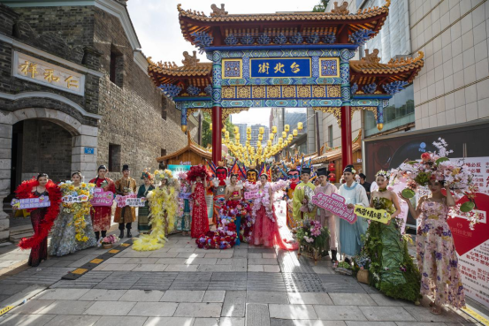 第六届“山海花语 两岸花植设计嘉年华”活动现场