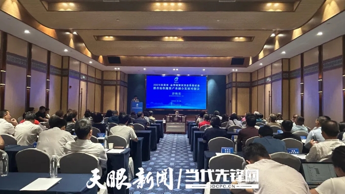 2025年黔台纺织服装产业融合发展对接会现场