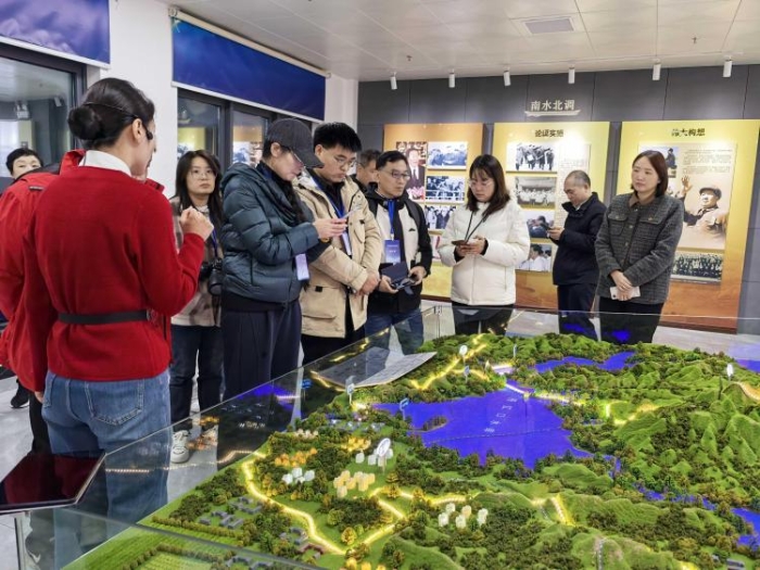 走访南水北调中线工程渠首